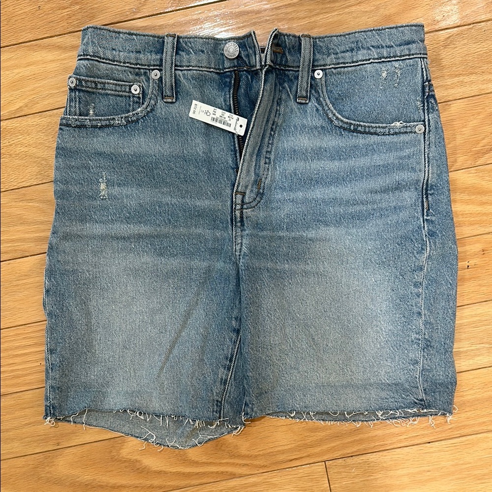 Blue Denim Shorts